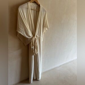 Tulum cotton wrap dress